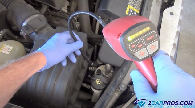 air conditioner leak detection