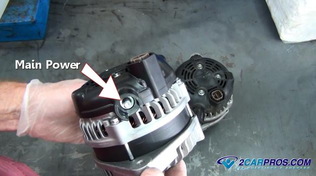 alternator main power lug