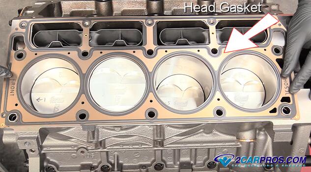 automotive engine blown head gasket testing
