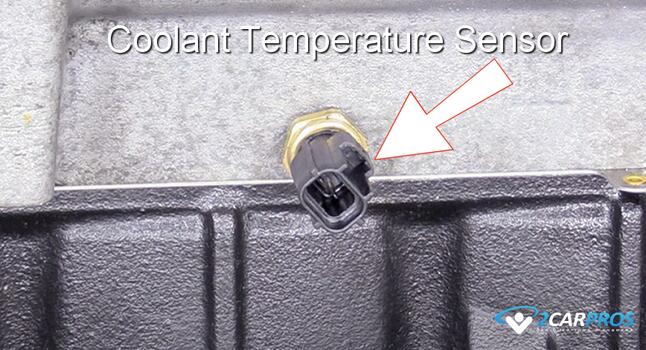 automotive engine coolant temperature sensor