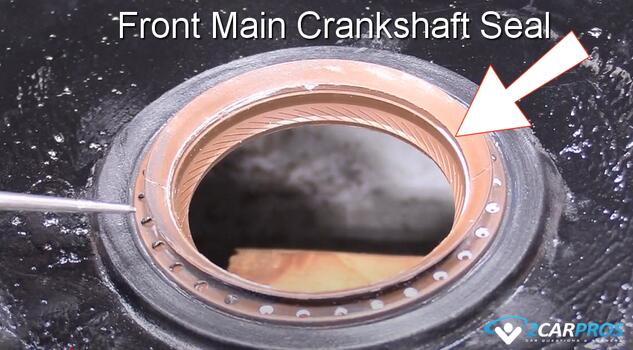 automotive engine front crankshaft seal replacement guide