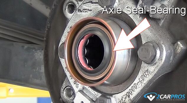 automotive rear axle seal bearing