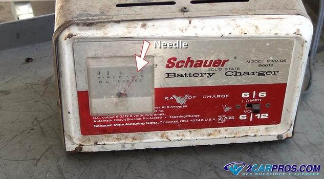 battery charger plugged in