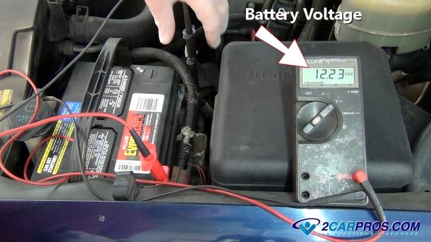 battery voltage