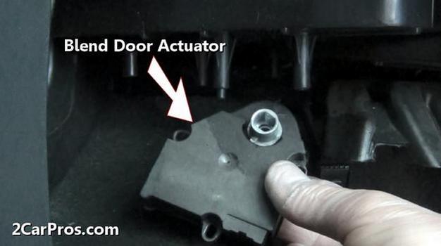 blend door actuator