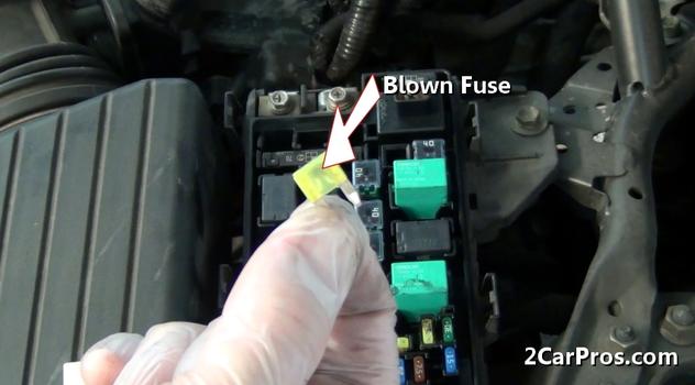 blown fuse