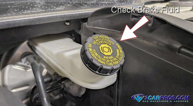 check brake fluid level