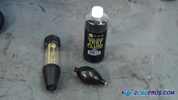 exhaust gases chemical tester