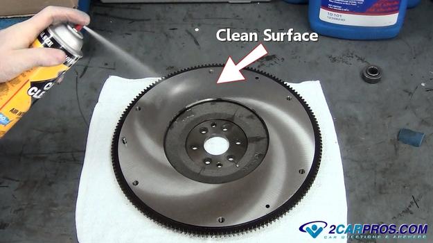 clean flywheel