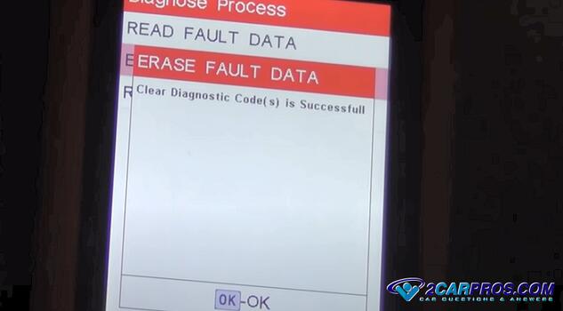clear airbag fault codes