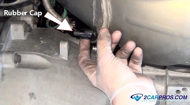 clutch line rubber cap