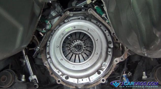 clutch mounted flywheel