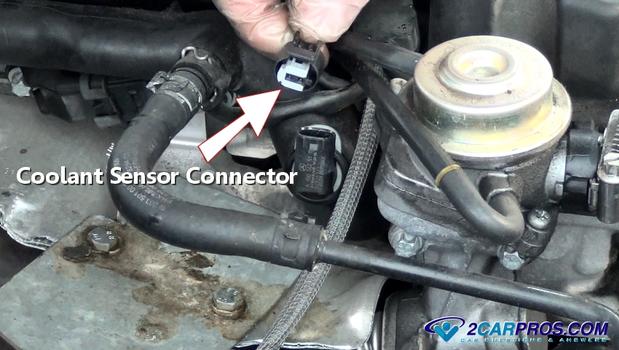 coolant temperature sensor wiring connector