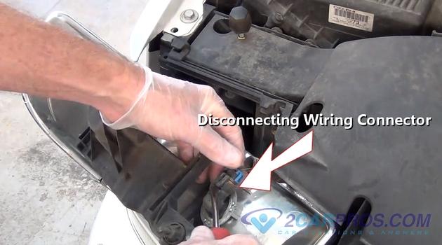 diconnecting wiring connector