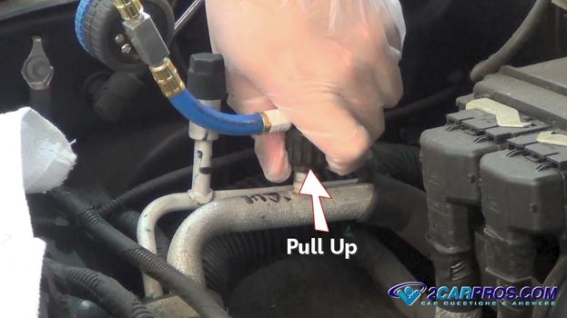 disconnecting ac charge kit