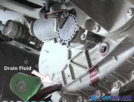 drain transfer case fluid