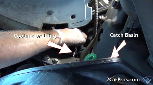 drain coolant