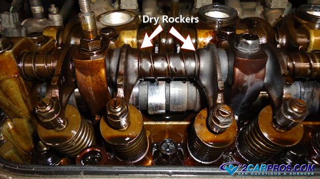 dry rocker arm