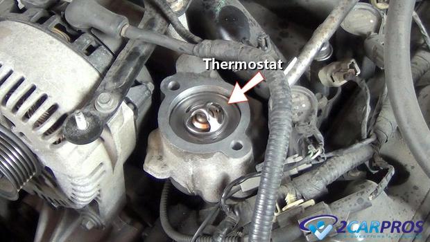 engine cooling system thermostat