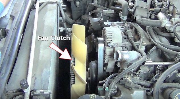 fan clutch removal