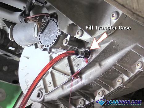 fill transfer case