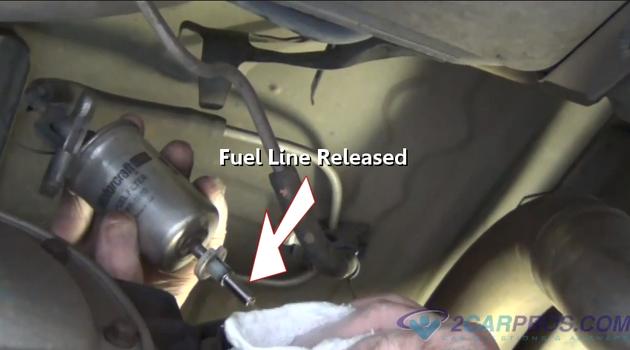 fuel line released