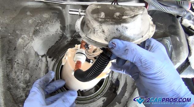 fuel pump removed