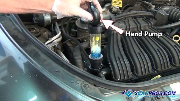 hand pump chemical tester