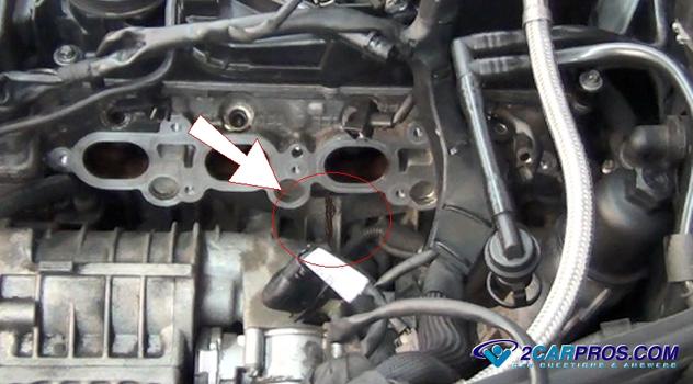 head gasket leaking engine oil