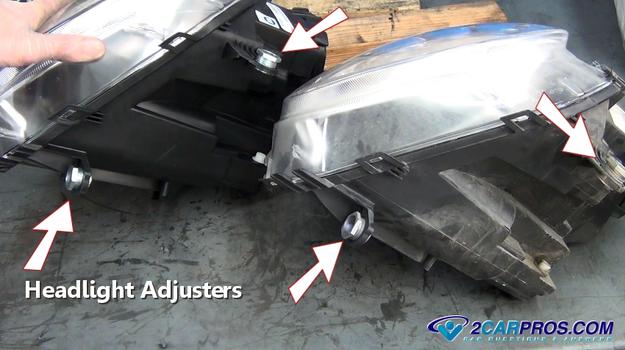 headlight adjusters