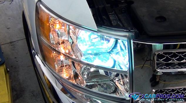 headlight bulb replacement