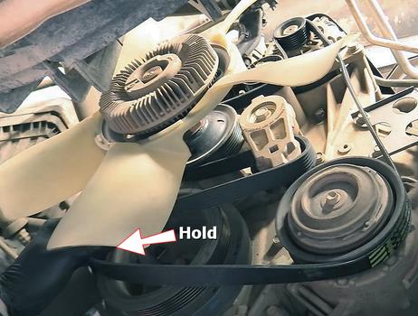 hold drive belt