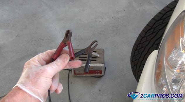 how to charge a car battery