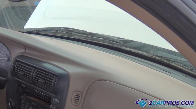 how to fix defroster vents stuck