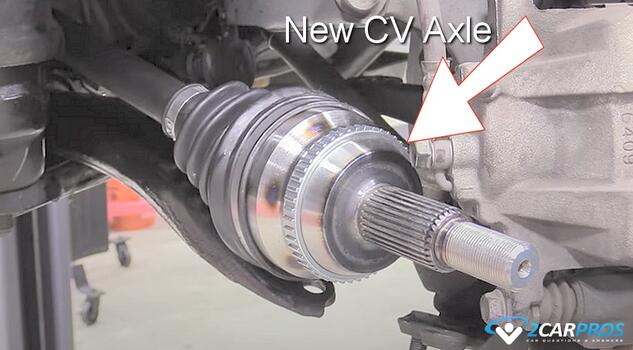 how to replace automotive drivetrain cv axles