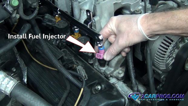 install fuel injector