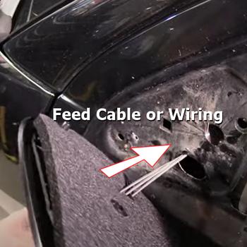 install new mirror controls