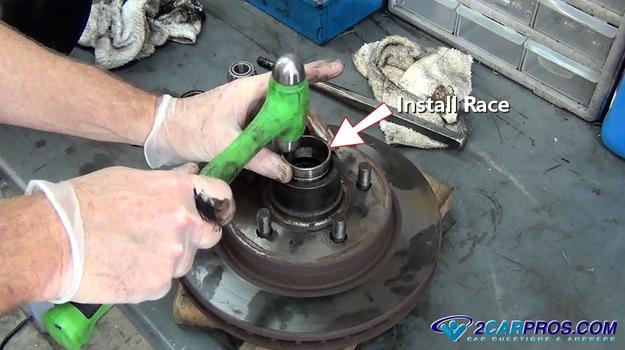 install new outer bearing race