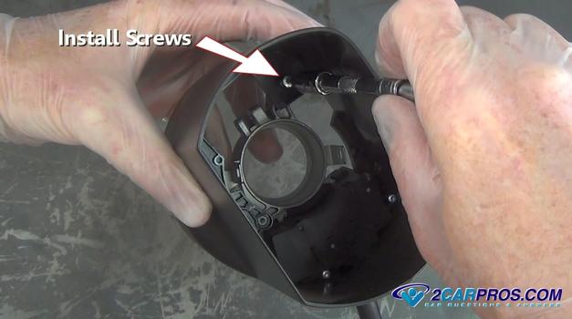 install turn signal switch bezel screws