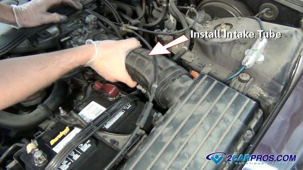 install intake tube