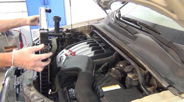 install new radiator