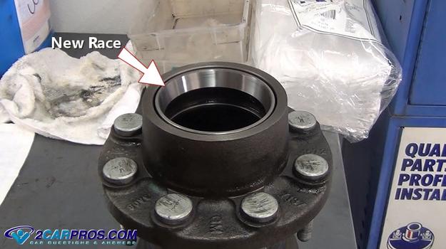 installing new bearing race