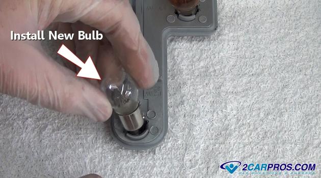 installing new blinker bulb