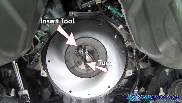 installing pilot bearing removal tool