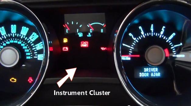 instrument cluster
