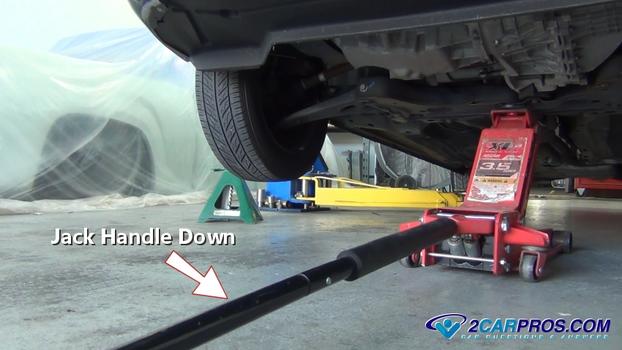 jack handle down