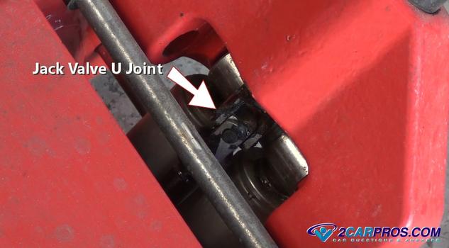 jack valve u joint