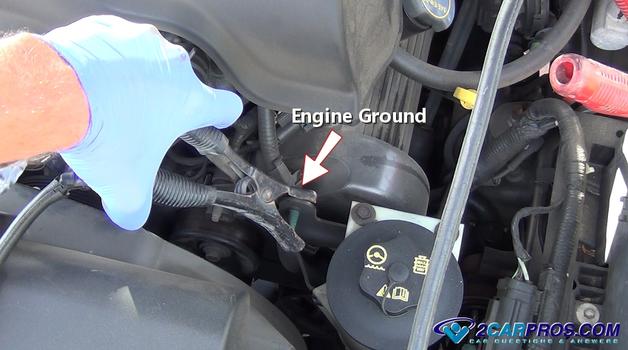 jumper to engine ground