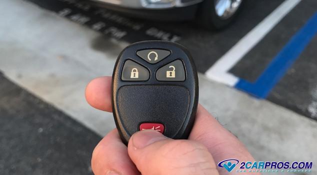 key fob panic button