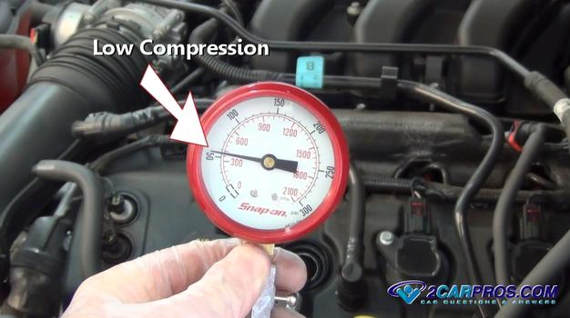 low compression on gauge